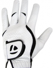 TaylorMade Stratus Glove (Left Hand, White/Black, Medium)