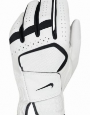 Nike Men's Dura Feel VII Cadet Left Hand Golf Glove, White, Medium