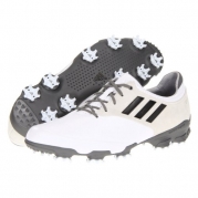 adidas Men's Adizero Tour Golf Shoe,White,10.5 M US