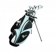 Palm Springs Golf VISA LADY ALL GRAPHITE Hybrid Club Set & Stand Bag