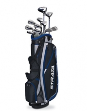 Callaway Men's Strata Plus Complete Golf Club Set with Bag (16-Piece), Left Hand
