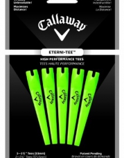 Callaway Eterni-Tees - 5 Count Large, 3 1/4-Inch (Lime Green)