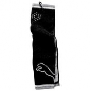 Puma Pro Form Jacquard Towel - Black/White