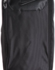 Nike Golf Departure II Golf Shoe Tote Bag, Black/Black