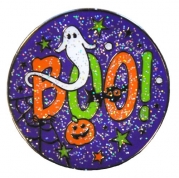 Navika Glitzy BOO Ball Marker with Magnetic Hat Clip - HALLOWEEN GOLF!!