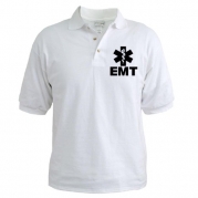 Emergency Medical Technicial EMT Tees Golf Shirt by CafePress - L White
