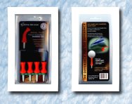 Royaltees Golf royaltees r3 pack, flexible golf tees (orange)